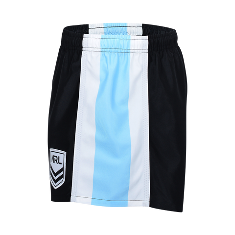 Cronulla sharks supporter shorts adult