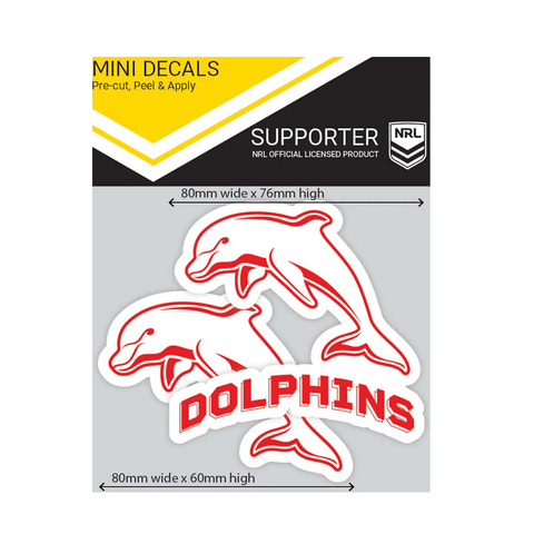 Dolphins Mini Decals