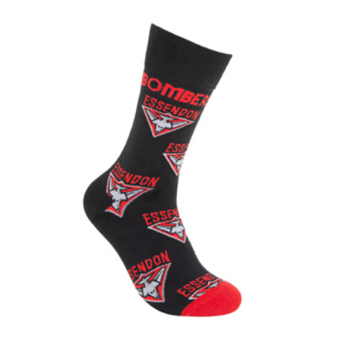 Essendon Bombers Mascot Organic Cotton Socks