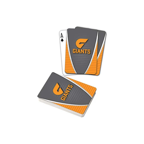 GWS Giants playing cards