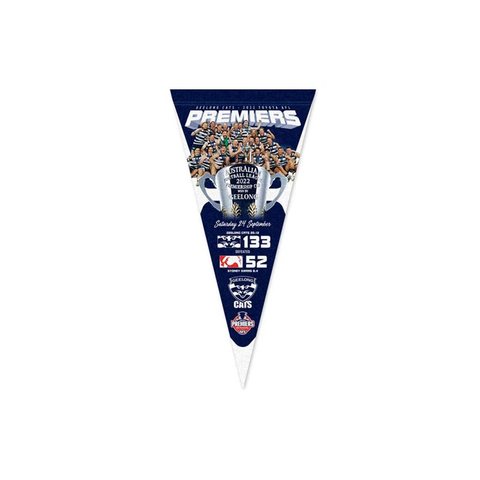 Geelong Cats 2022 Premiers Team Photo Pennant*