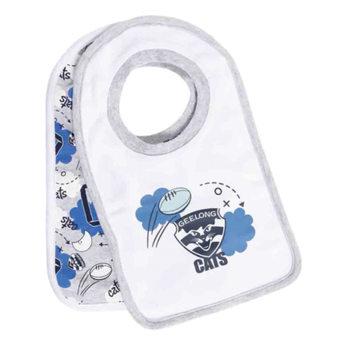 Geelong Cats Baby Cloud Bib