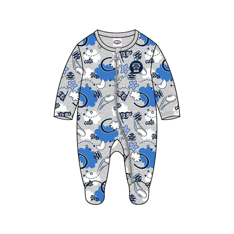 Geelong Cats Baby Cloud Romper