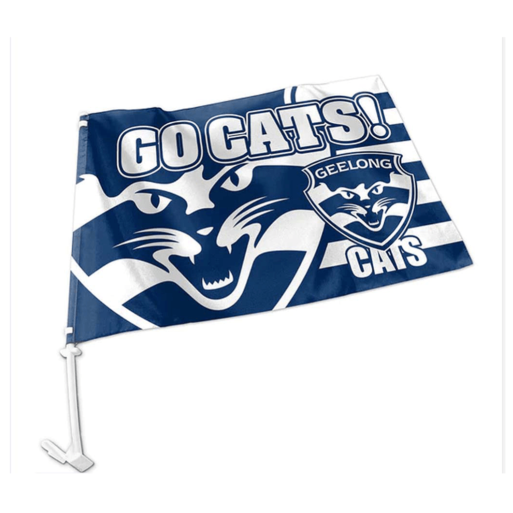 Geelong Cats Car Flag – Jerseys Megastore