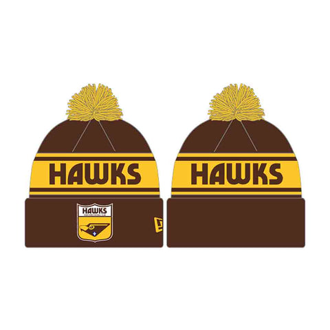 Hawthorn Hawks 2024 Retro Spellout Beanie