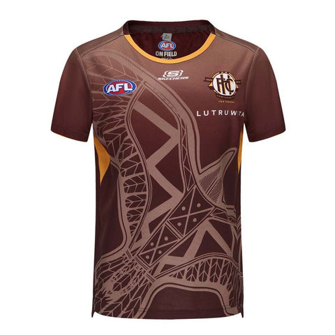 Hawthorn Hawks 2025 Run Out Tee Youth