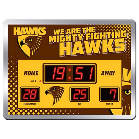 Hawthorn Hawks LED Scoreboard Clock