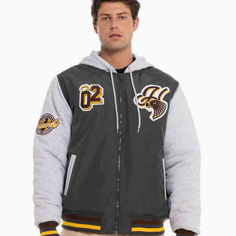 Hawthorn Hawks Patchwork Jacket Adult