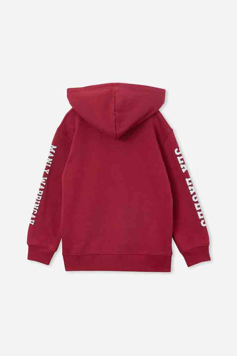 Manly Sea Eagles Sleeve Print Hoodie Youth