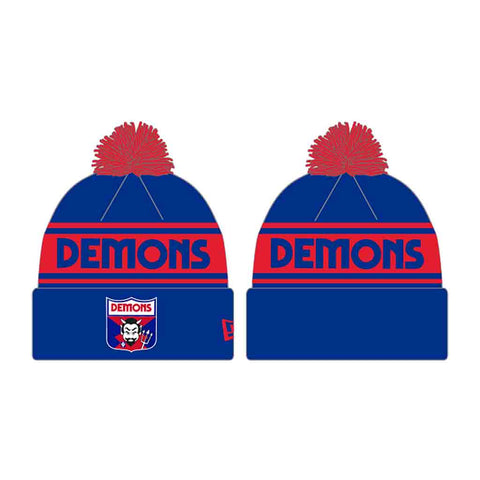 Melbourne Demons 2024 Retro Spellout Beanie