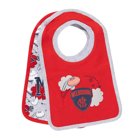 Melbourne Demons Baby Cloud Bib