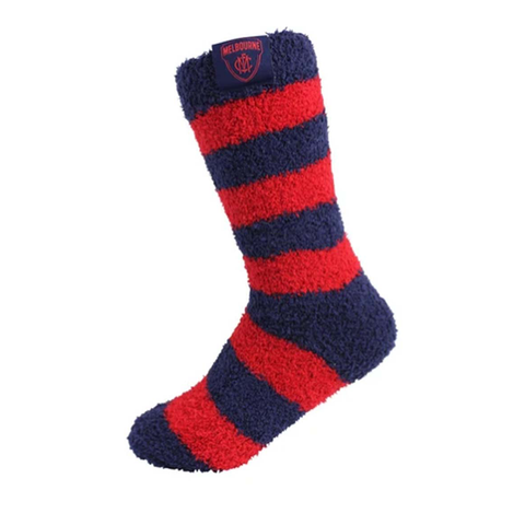 Melbourne Demons Bed Socks