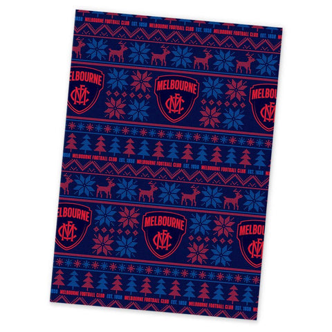 Melbourne Demons Xmas Wrapping Paper