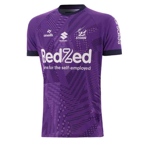 Melbourne Storm 2024 Training Tee Adult Purple