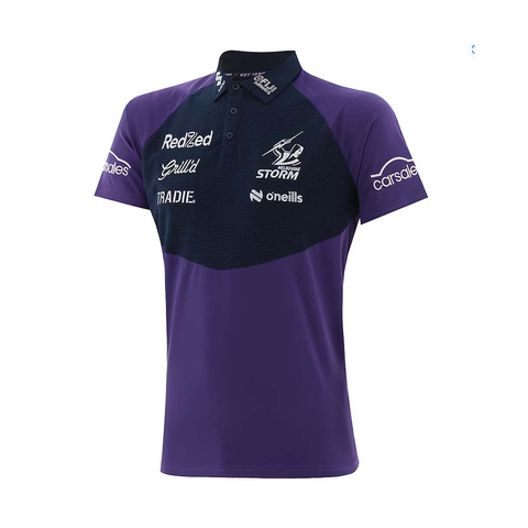 Melbourne Storm 2025 Media Polo Adult