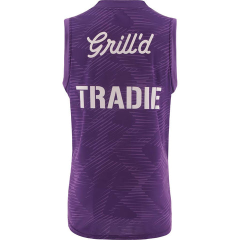 Melbourne Storm 2025 Training Singlet Adult Purple