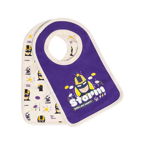 Melbourne Storm Baby Cloud Bib