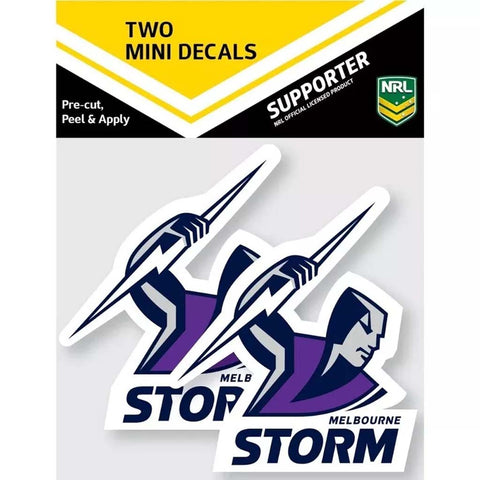 Melbourne Storm Mini Decals