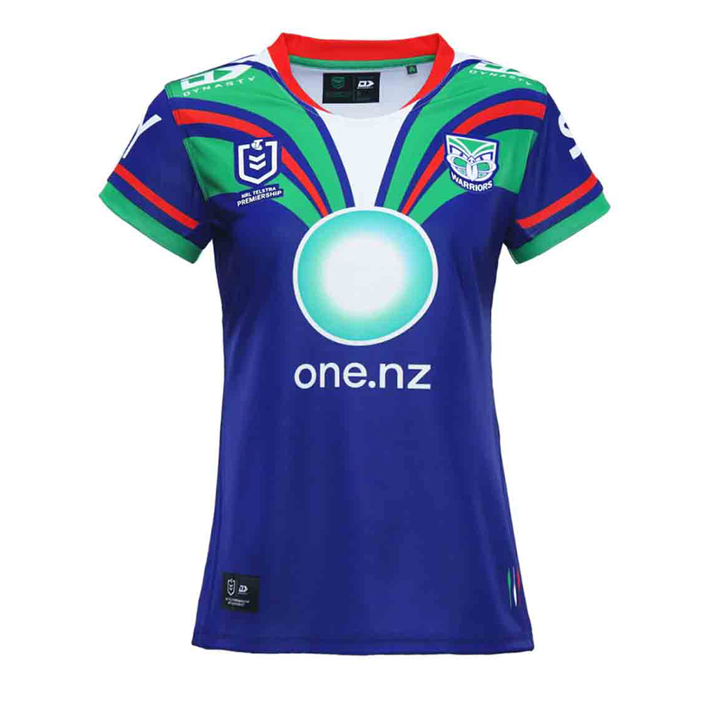 New Zealand Warriors 2024 Home Jersey Ladies Jerseys Megastore