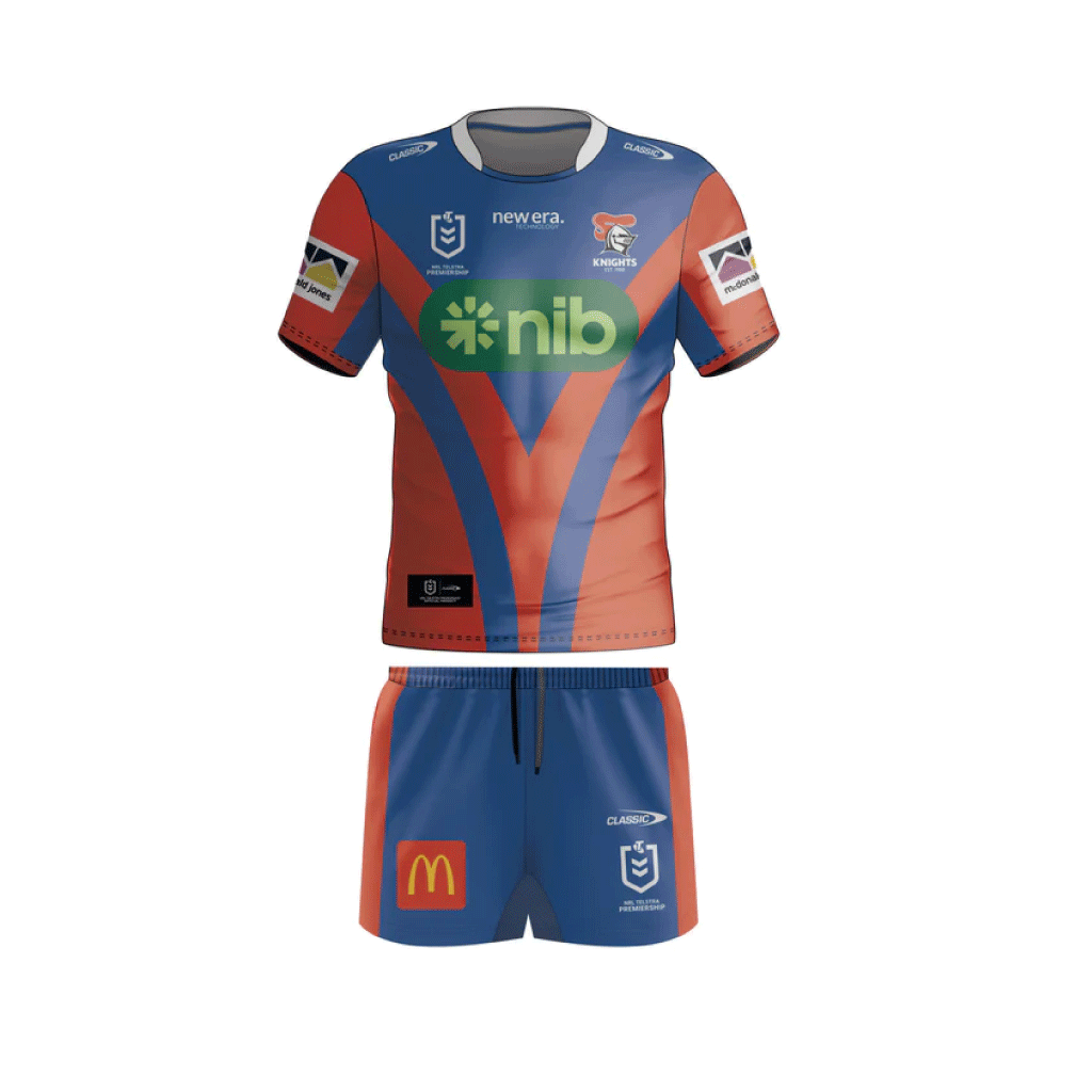 Newcastle Knights 2024 Home Jersey Set Toddler Jerseys Megastore