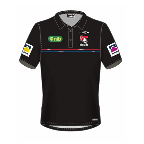 Newcastle Knights 2025 Media Polo Adult