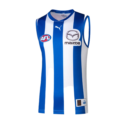 North Melbourne Kangaroos 2025 Home Guernsey Adult