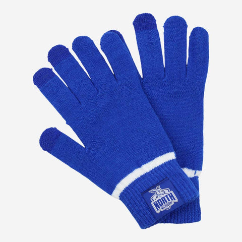 North Melbourne Kangaroos Touch Screen Gloves