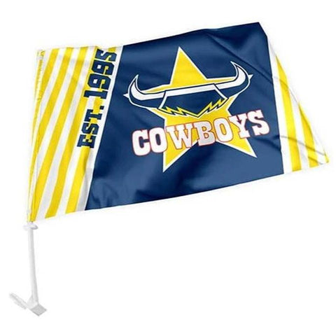 North Queensland Cowboys Car Flag