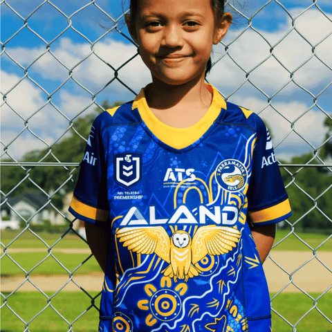 Parramatta Eels 2024 Indigenous Jersey Youth