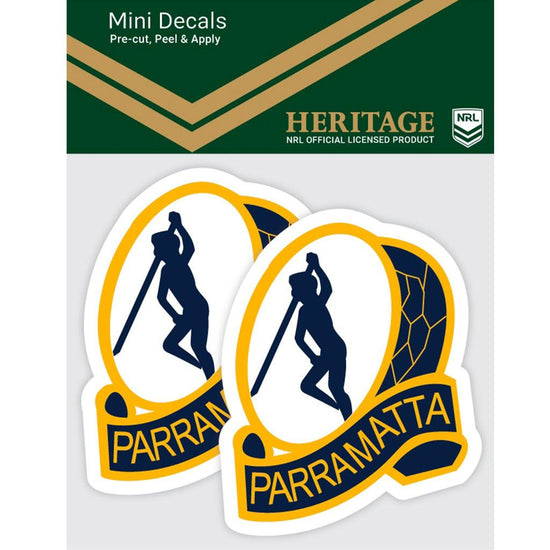 Parramatta Eels Heritage Mini Decals