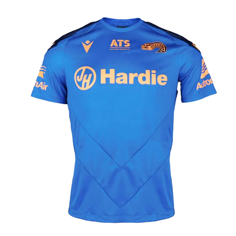 Parramatta Eels 2025 Training Shirt Blue Adult