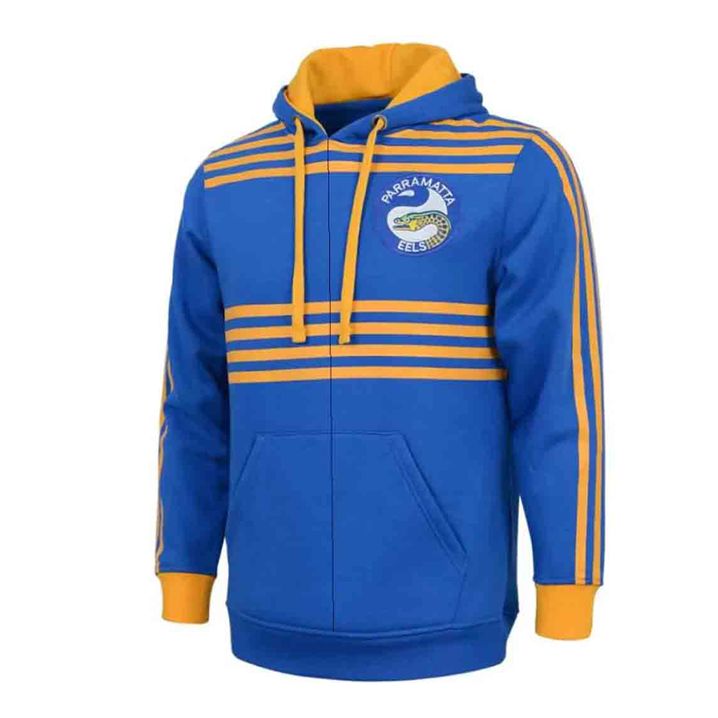 Parramatta Eels Retro Zip Hoodie Adult