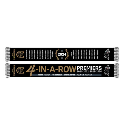 Penrith Panthers 2024 Premiers Scarf