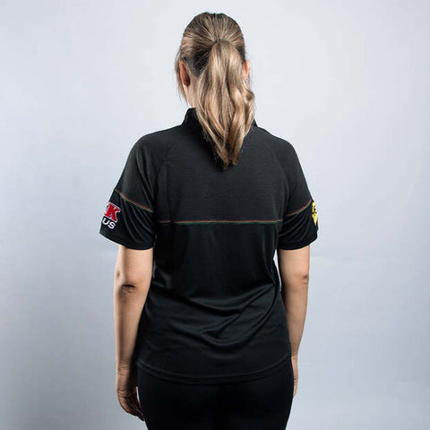 Penrith Panthers 2025 Media Polo Ladies Black