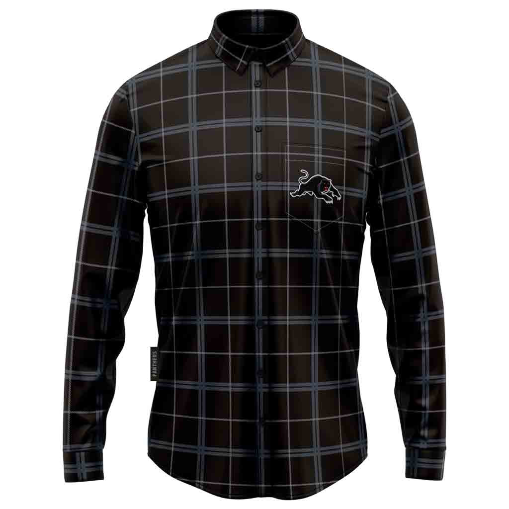 Penrith Panthers 'Mustang' Flannel Shirt Adult