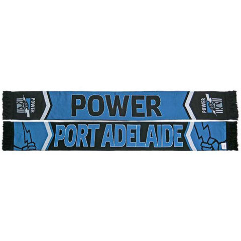 Port Adelaide Power Cleave Jacquard Scarf