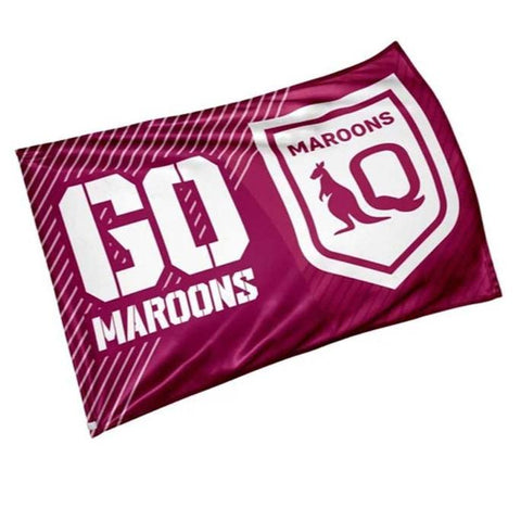 Queensland Maroons Game Day Flag