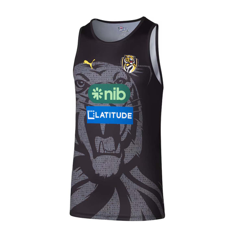 Richmond Tigers 2025 Training Singlet Adult