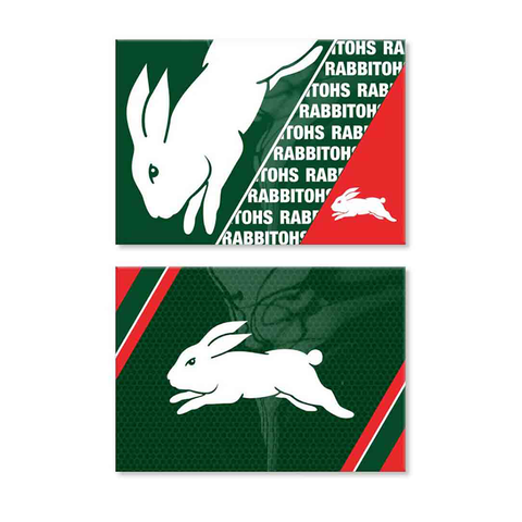 South Sydney Rabbitohs Set of 2 Magnets