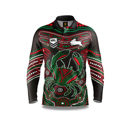 South Sydney Rabbitohs 'Karumba' Fishing Shirt Youth