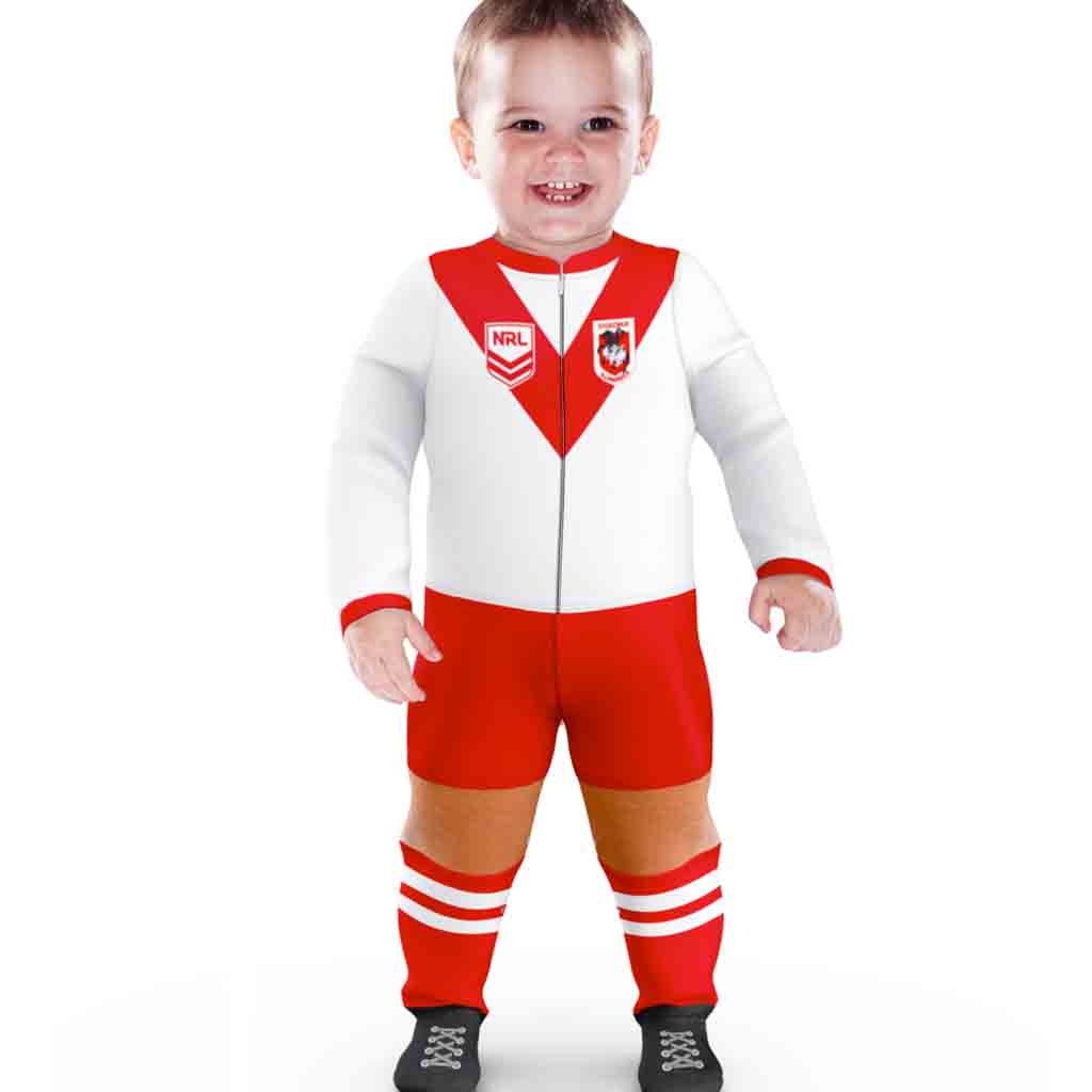 St George Dragons Footysuit - Infants