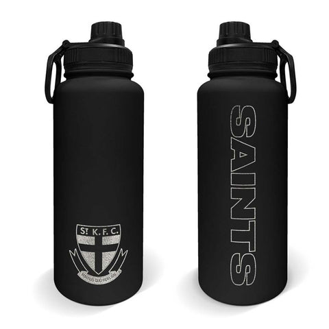 St Kilda Saints Stainless Steel Drink Bottle 960mL