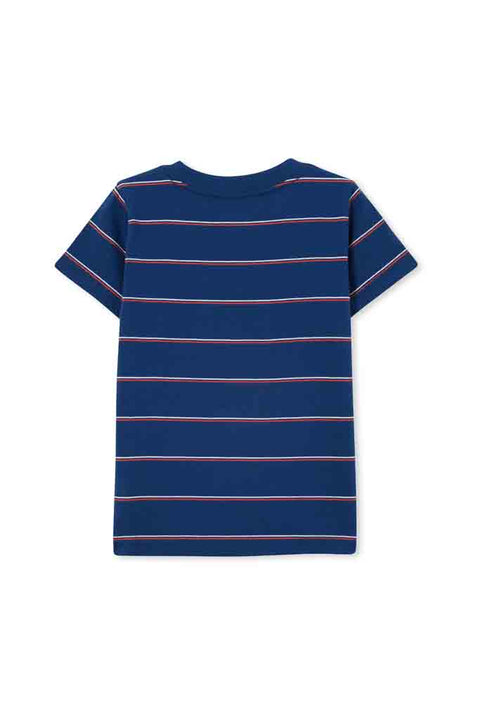 Sydney Roosters Club Stripe Tee Youth