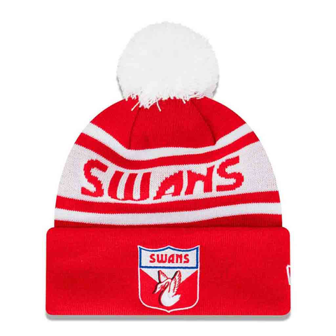 Sydney Swans 2024 Retro Spellout Beanie