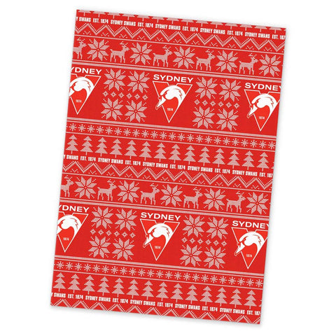 Sydney Swans Xmas Wrapping Paper