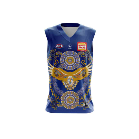 West Coast Eagles 2023 Indigenous Guernsey Adult*