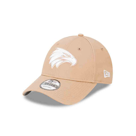 West Coast Eagles 2024 Camel 9Forty Cloth Strap Cap