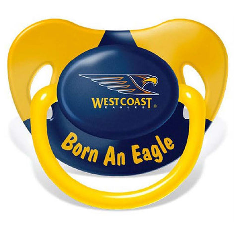 West Coast Eagles Baby Dummy