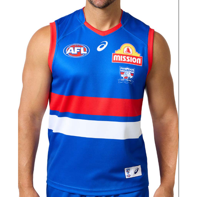 Western Bulldogs 2025 Home Guernsey Adult Jerseys Megastore