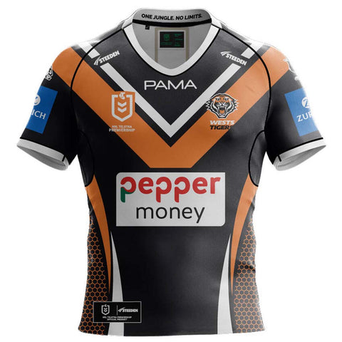 Wests Tigers 2025 Home Jersey Youth